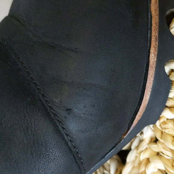 Sorel Addington Strap Block Heel Bootie Black Size 9 - Picture 10 of 10